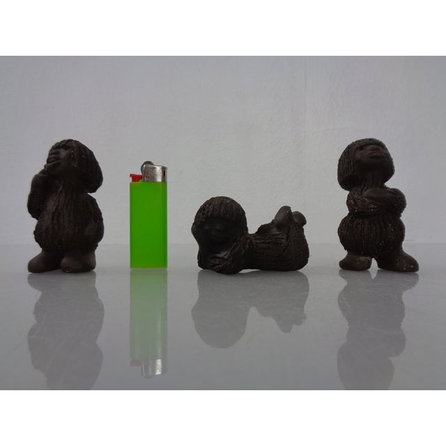 1960s Stoneware Troll Figures from Ramsing, Denmark, 1960s, Set of 4 For Sale - Image 5 of 18