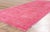 Hot Pink Vintage Turkish Pink Oushak Rug, 04'05 X 09'04 For Sale - Image 8 of 10