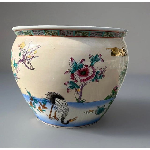 Mid 20th Century Fish Bowl Planter For Sale - Image 9 of 10