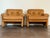 B&B Italia Vintage 1980's Tobia Scarpa Coronado Leather Lounge Chairs For Sale - Image 4 of 6