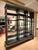 Industrial Black Steel Library Shelves 1890's For Sale - Image 3 of 5