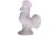 Vintage Goebel crystal rooster figure in a hand frosted finish. Marked “Goebel, West Germany, Kristallglas. Light wear.