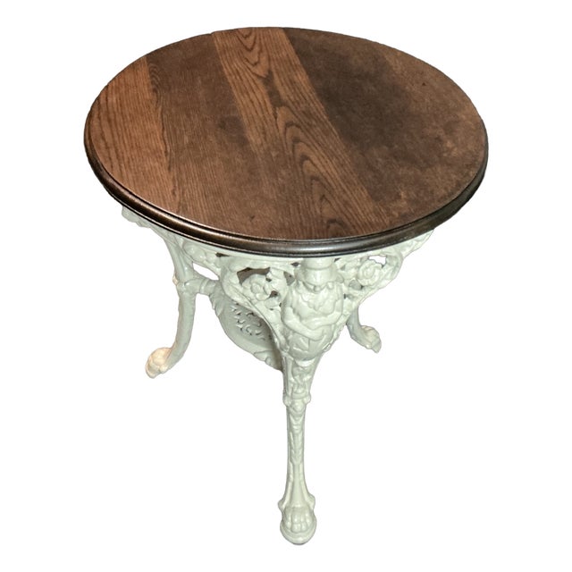 Victorian Cast Iron Drinks Table, 1895 For Sale
