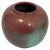Round vase by Richard Uhlemeyer, Germany 1940s Round shape and a turquoise and brown-red colored ceramic vase in a crackle...