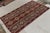 Tribal 1950s Vintage Kilim in Blue, Red and White Tribal Geometric Pattern For Sale - Image 3 of 7