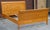 Late 20th Century Late 20th Century American Neoclassical Maple Sleigh Queen Size Bedstead For Sale - Image 5 of 11