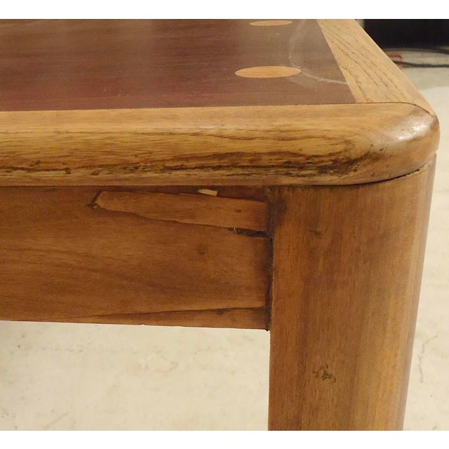 Lane Furniture Mid 20th Century Modern Coffee Table With Inlay Attributed to Lane For Sale - Image 4 of 4