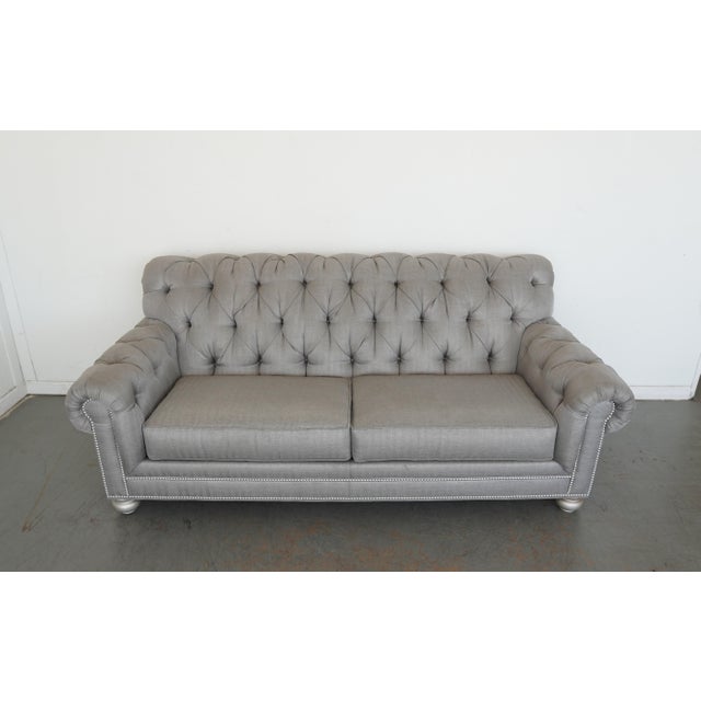 A timeless design rooted in English heritage, the Ethan Allen Chadwick Sofa showcases the sophistication of a classic...