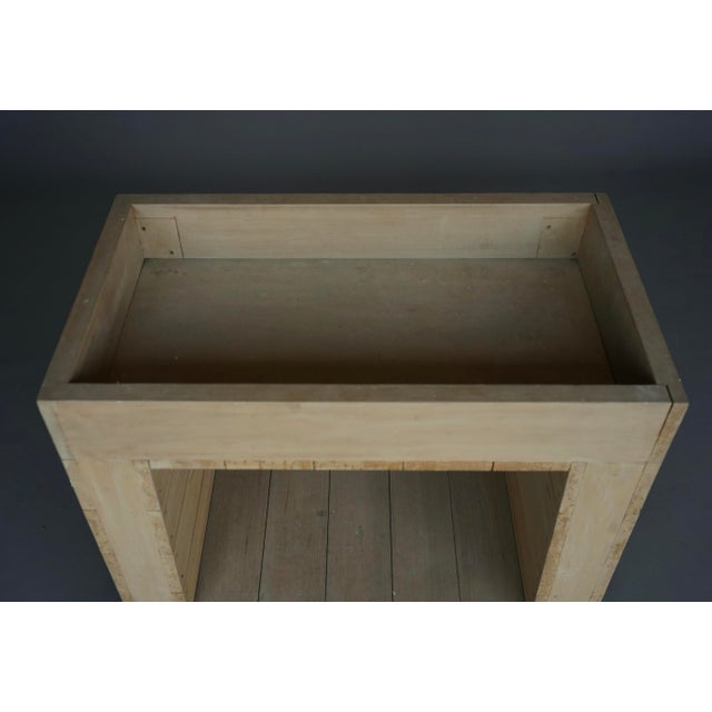 Bossche School Two-Tier Side Table in the style of Dom Hans Van Der Laan, 1960s For Sale - Image 10 of 18