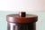 Gordon & Jane Martz 1960s Gordon and Jane Martz M-166 Lamp for Marshall Studios Black With White and Tan Stripes For Sale - Image 4 of 8