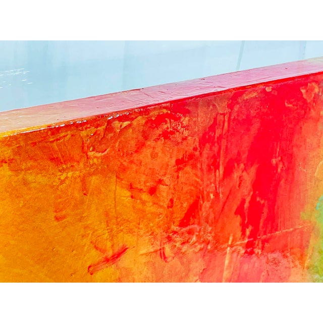 Sam Richardson “Amana Series” Abstract Painting on Board, American Contemporary For Sale - Image 12 of 18