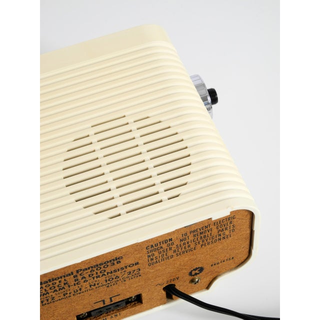 National Panasonic Flip-Number Radio Alarm Clock, 1970s For Sale - Image 13 of 18