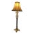 Vintage Waterford Crystal 35" Pineapple Hospitality Buffet Lamp - Brass (Model Lbu35a) For Sale