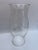 Traditional Vintage Clear Ribbed Glass Hurricane For Sale - Image 3 of 9