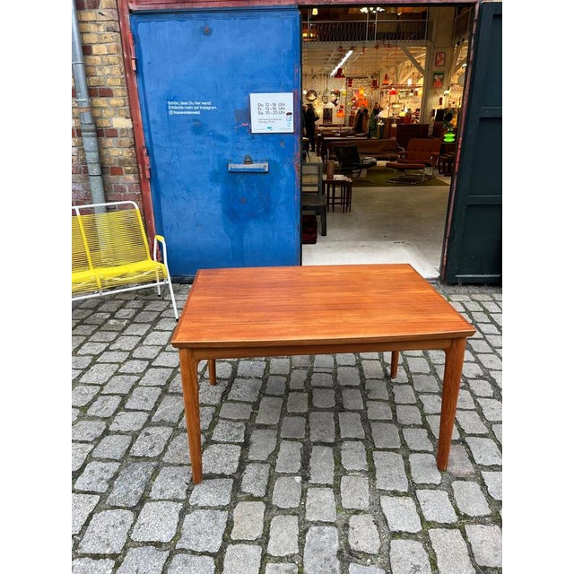 Brown Extendable Teak Dining Table by Grete Jalk for Glostrup Møbelfabrik For Sale - Image 8 of 11