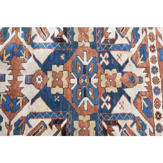 Antique Kazak Rug 4'3'' x 8'10'' For Sale - Image 11 of 12