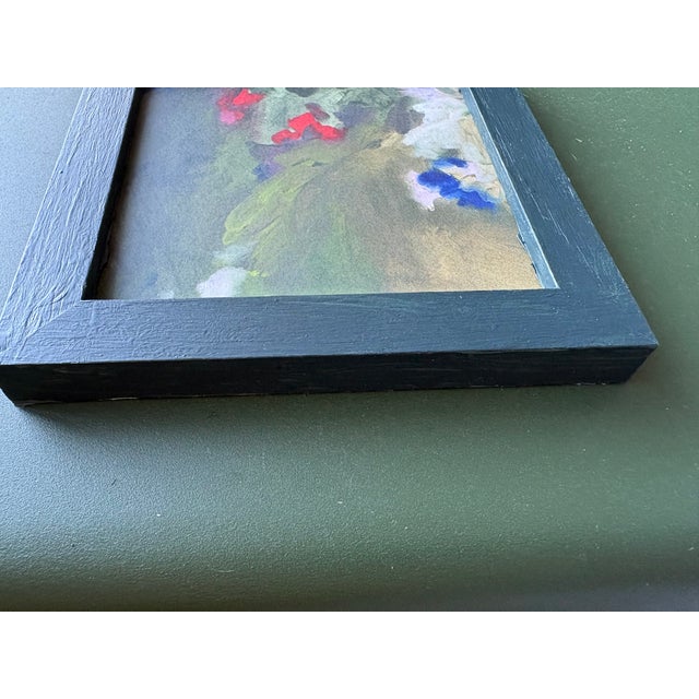 Contemporary Mini 2025 Carolyn Misterek Repro Print in Custom Hand-Painted Frame For Sale - Image 3 of 3
