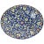 Blue 1930s–40s Italian Hand-Painted Ceramic Centerpiece, Perugia For Sale - Image 8 of 8