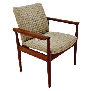 Danish Teak Armchair by Finn Juhl for France & Son, 1960s For Sale