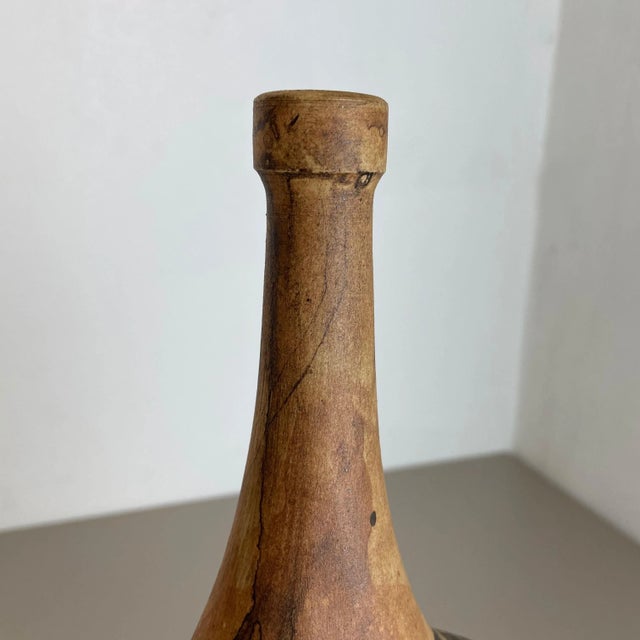 Large German Ceramic Studio Pottery Vase from Gerhard Liebenthron, 1970s For Sale - Image 11 of 18