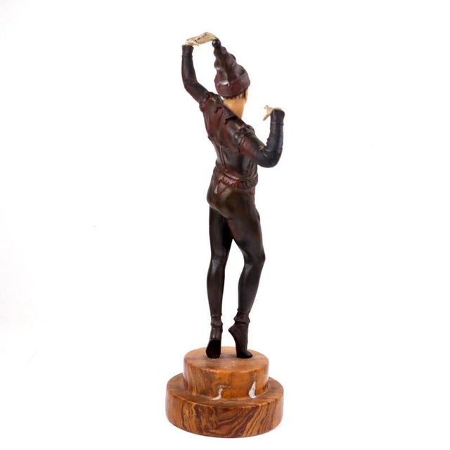 1920s After Demeter Chiparus, Ballet Dancer, Bronzed Metal For Sale - Image 5 of 11