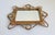 Brown 1960s Italian Riviera Style Burnt Bamboo Rattan Wall Mirror With Scalloped Frame For Sale - Image 8 of 10