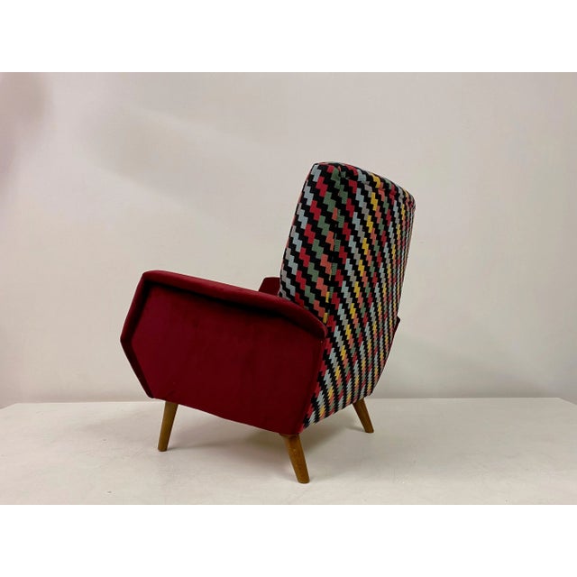 Mid-Century Model 803 Armchair by Gio Ponti, 1950s For Sale - Image 9 of 18