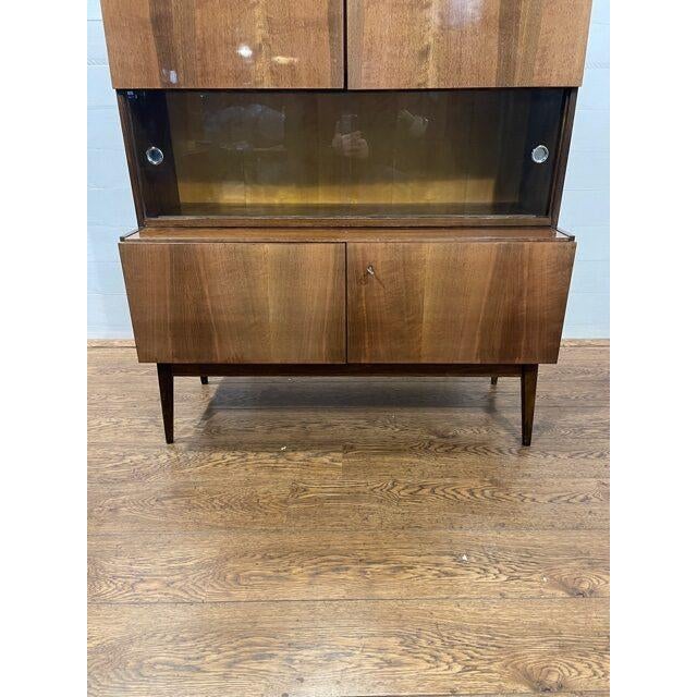 Vintage Original 2 Door Closet by Jitona for Vimpak, 1965 with original glass and key with compagny sticker In superb...