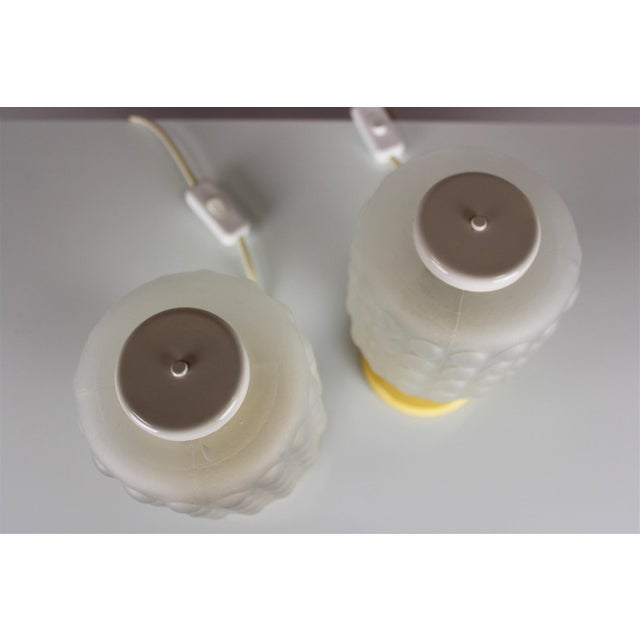 1970s Space Age Table Lamps by Elektroinstala Děčín, Czechoslovakia, 1970s, Set of 2 For Sale - Image 5 of 15