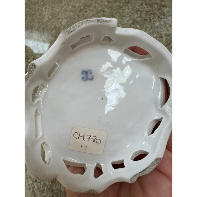 Pair of 19th Century Porcelain Figures of a Boy and Girl Likely From the Nymphenburg Porcelain Factory Germany For Sale - Image 13 of 16