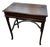 Theodore Alexander Kaye Campaign Flip-Top Desk With Leather Writing Surface For Sale