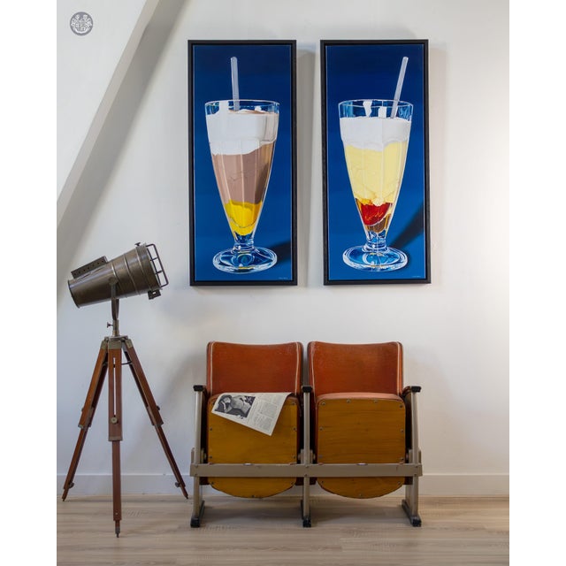 Rob de Vries, \.Or do you prefer a Vanilla Vlaflip?, Oil on Canvas For Sale - Image 4 of 5