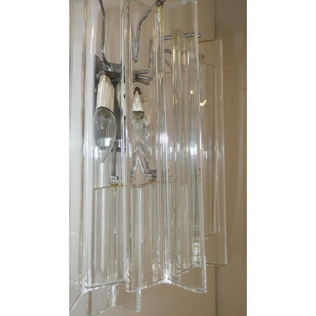Venini Trilobi Wall Lamp by Paolo Venini, Italy, 1970s For Sale - Image 4 of 18