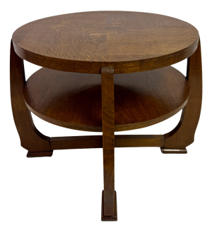 Dutch Art Deco Amsterdam School Coffee Table, 1930s