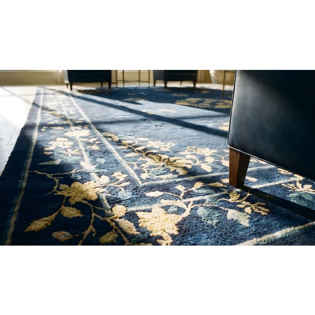 Early 20th Century Chinese Peking Carpet ( 9' x 11'4'' - 274 x 345 ) For Sale - Image 13 of 15