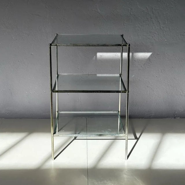 Silver T12 Montecarlo Model Table by Corrado Corradi Dellacqua for Azucena, 1959 For Sale - Image 8 of 9