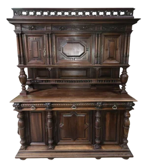 Renaissance Style Cupboard in Walnut