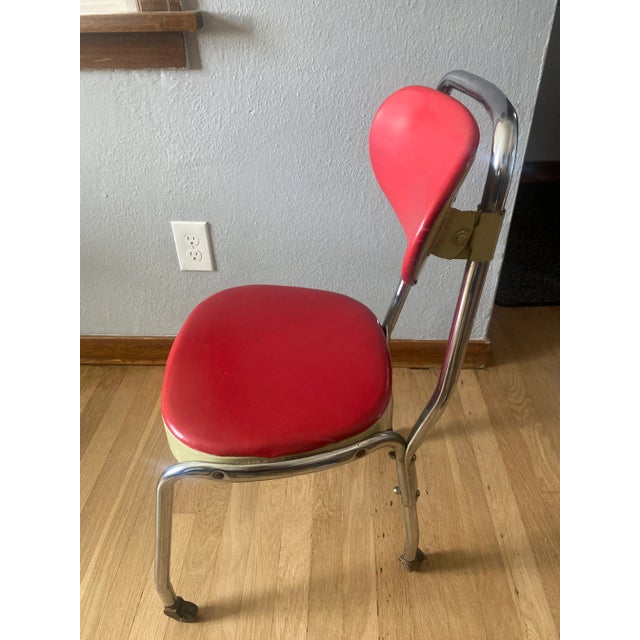 1950s Mid 20th Century Westinghouse Rolling Mangle Ironer Chair For Sale - Image 5 of 11