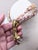 Vintage 1981 Napier Goldtone Faux-Mother of Pearl Beaded Bow Necklace For Sale In Philadelphia - Image 6 of 7