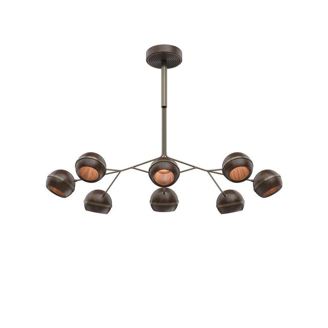 Fleming Suspension Lamp by Wood Tailors Club For Sale - Image 9 of 15