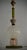 Mid-Century Modern Murano Round Green Cream and Black Art Glass Table Lamp, 2000 For Sale - Image 3 of 9