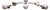 Sprig Semi-Flush by Hubbardton Forge-New Unsed For Sale
