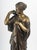 Metal Sculpture of Diana, Early 20th Century, Patinated Bronze on a Wooden Base For Sale - Image 7 of 13