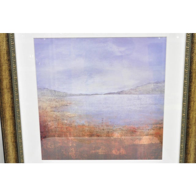 Contemporary Art Quiet Lake VIII by Suzanne Etienne Decorative Framed Print For Sale - Image 9 of 12