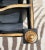 Wood Vintage Maitland-Smith Style Ebony and Gilt Wood Canterbury For Sale - Image 7 of 12