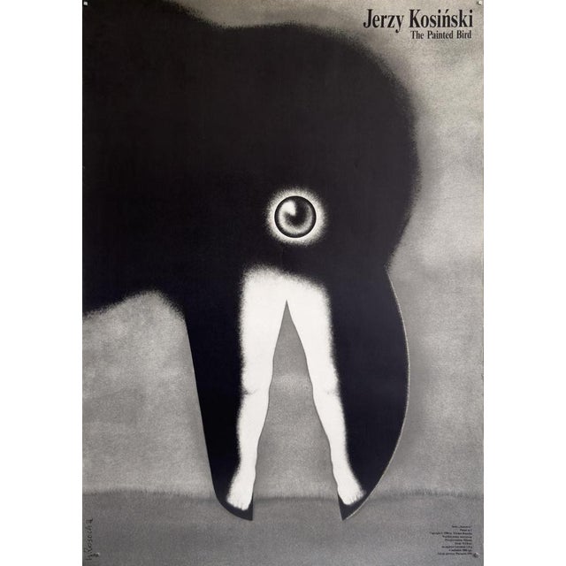 The Painted Bird Original Polish Poster by Wiesław Rosocha, 1991 For Sale - Image 9 of 9