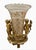 Gold Crystal Cornet Vase with Putti from Maison Tahan For Sale - Image 8 of 13