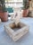 The eight pieces of Estaillade limestone that comprise this corner fountain were hand-carved in Provence, France. A rather...