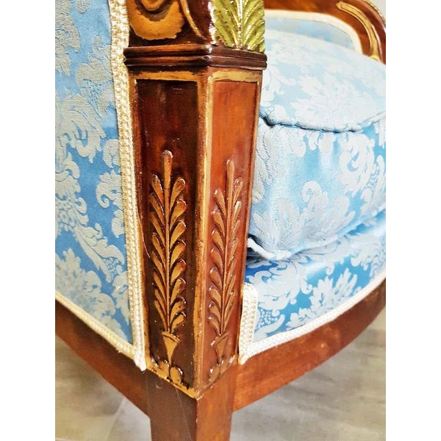 French Empire Restoration Period Armchair, 1825 For Sale - Image 14 of 18