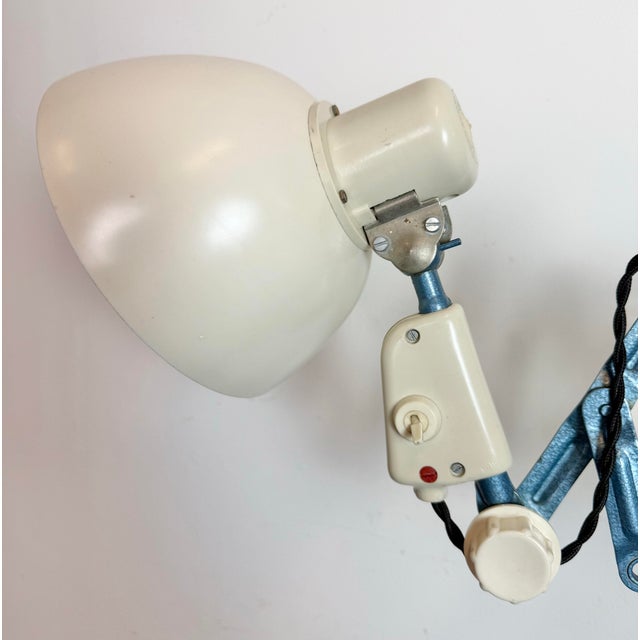 Mid-Century Modern Industrial East German Scissor Lamp from Reif Dresden, 1950s For Sale - Image 3 of 18